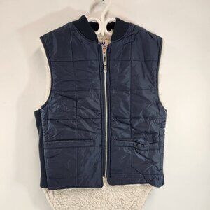 Vintage Marks Work Wearhouse Puffer Sherpa Vest Mens Small NWOT